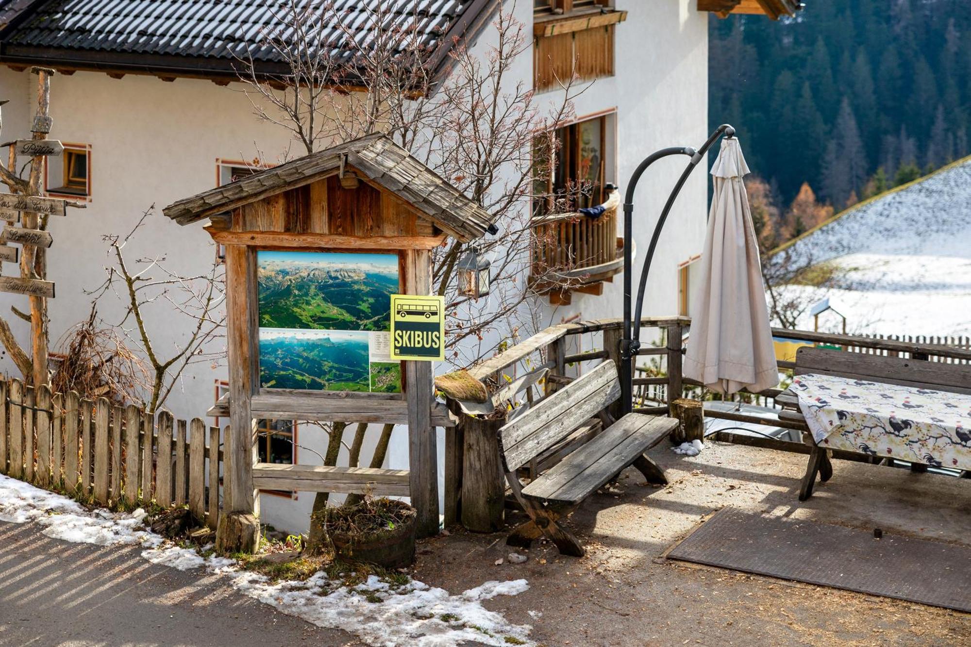 Maierhof Villa La Valle Exterior foto