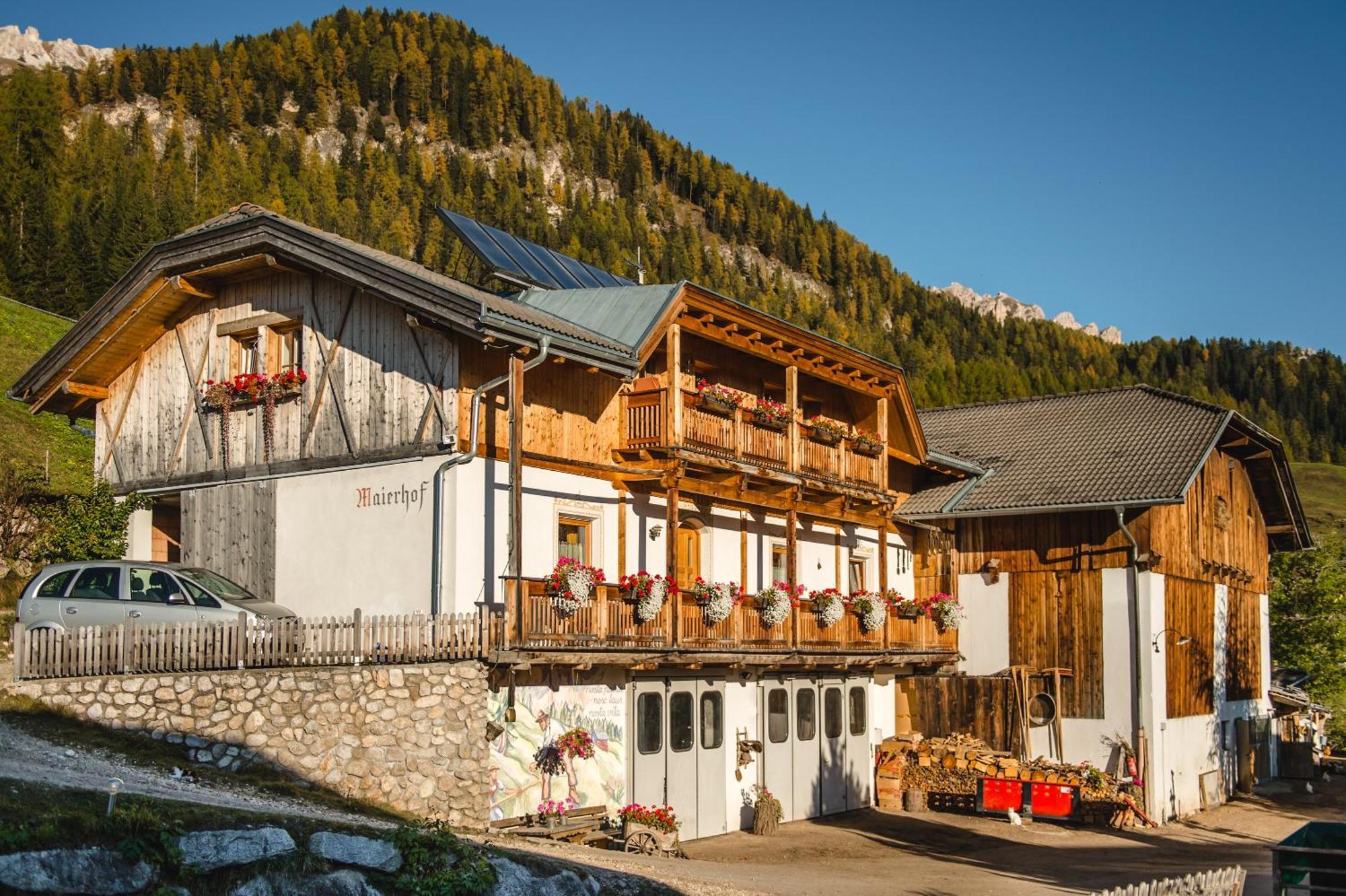 Maierhof Villa La Valle Exterior foto